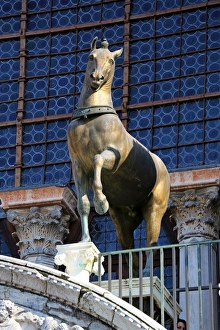 Basilica di San Marco, Cathedral of St. Mark, in Saint Marks Square (Piazza), in Venice, Italy
