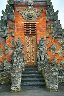 Images Dated 25th November 2013: Batuan village temple and Indonesian architecture, Bali, Indonesia