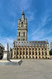Ghent, Belgium Collection: The Belfort van Gent, the Belfry of Ghent, Ghent, Belgium