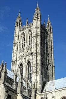 Images Dated 6th June 2005: Bell Harry Tower, Canterbury Cathedral, Canterbury, England