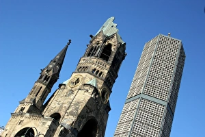 Kaiser Wilhelm Memorial Church the Gedachtniskirche in Berlin, Germany