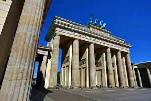 Images Dated 7th June 2014: The Brandenburg Gate, Brandenburger Tor in Berlin, Germany