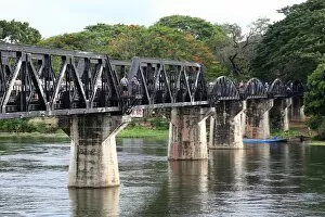 Images Dated 26th May 2013: Bridge over the River Kwai, Kanchanaburi, Thailand