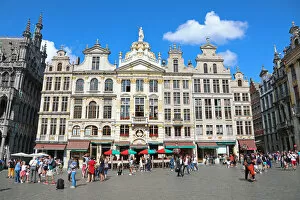 Brussels, Belgium Collection: Buildings in the Grand Place or Grote Markt, Brussels, Belgium