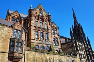 Images Dated 30th April 2016: Castle Hill School and the The Hub in Edinburgh, Scotland, United Kingdom