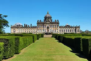 Yorkshire Collection: Castle Howard stately home near York, North Yorkshire, England
