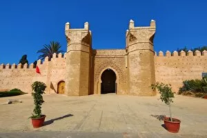 Morocco Collection: The Chellah, a medieval fortified necropolis in Rabat, Morocco