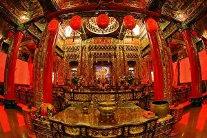 Images Dated 27th November 2015: Chi Ming Tang Temple, Lotus Pond, Kaohsiung, Taiwan