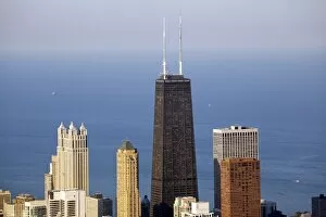 Images Dated 21st October 2012: Chicago city skyline, Illinois, America