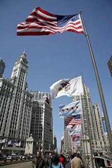 The Wrigley Building, Chicago, Illinois, America