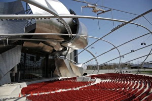 Jay Pritzker Pavilion, Chicago, Illinois, America