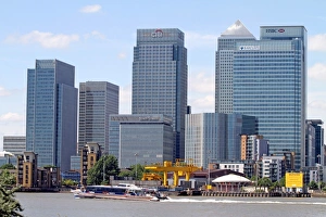 River Thames and London city skyline