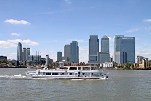 River Thames and London city skyline