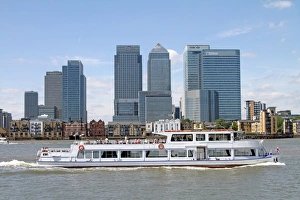 River Thames and London city skyline