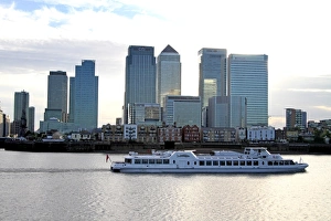 Sunset over the London skyline