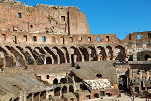 Images Dated 3rd October 2019: The Colosseum amphitheatre, Rome, Italy