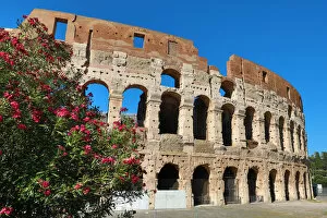 Rome, Italy Collection: The Colosseum amphitheatre, Rome, Italy