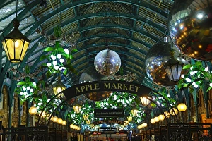 Covent Garden Market Christmas Decorations, London