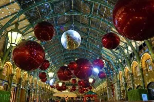 Images Dated 18th November 2012: Covent Garden Market Christmas Decorations, London