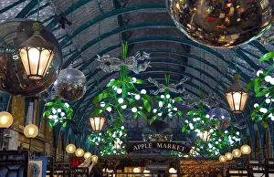Covent Garden Market Christmas Decorations, London