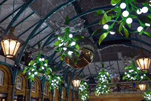 Covent Garden Market Christmas lights switched on, Covent Garden, London Covent Garden Market Christmas lights switched on, Covent Garden, London