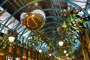 Covent Garden Market Christmas Decorations, London