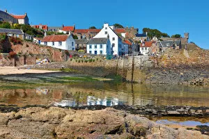 Scotland Collection: Crail fishing village and harbour, Fife, Scotland