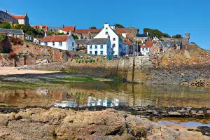 Crail fishing village and harbour, Fife, Scotland