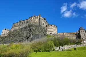 Images Dated 30th April 2016: Edinburgh Castle in Edinburgh, Scotland, United Kingdom