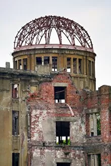 Images Dated 5th July 2015: The Genbaku Domu, Atomic Bomb Dome, in the Hiroshima Peace Memorial Park, Hiroshima, Japan