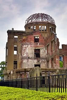 Hiroshima, Japan Collection: The Genbaku Domu, Atomic Bomb Dome, in the Hiroshima Peace Memorial Park, Hiroshima, Japan