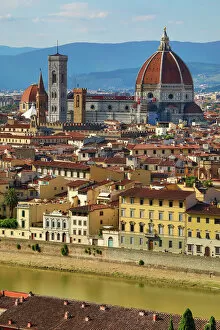 Editor's Picks: General city skyline view and the Duomo, Florence, Italy