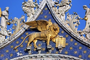 Basilica di San Marco, Cathedral of St. Mark, in Saint Marks Square (Piazza), in Venice, Italy