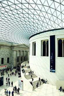 The Great Court in the British Museum, London, England