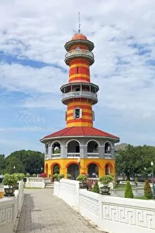 Images Dated 27th May 2013: Ho Withun Thasana Tower, Bang Pa-In Summer Palace, Ayutthaya, Thailand