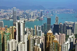 Editor's Picks: Hong Kong city skyline and Victoria Harbour in Hong Kong, China