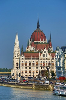 The Orszaghaz, the Hungarian Parliament Building in Budapest