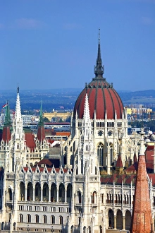 The Orszaghaz, the Hungarian Parliament Building in Budapest
