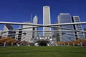 Chicago, Illinois Collection: Jay Pritzker Pavilion, Chicago, Illinois, America