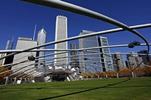 Images Dated 21st October 2012: Jay Pritzker Pavilion, Chicago, Illinois, America