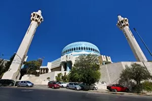 Amman and Jordan Collection: King Abdullah I Mosque, Amman, Jordan