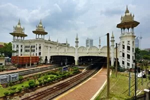 Images Dated 10th September 2014: Kuala Lumpur Railway Station in Kuala Lumpur, Malaysia