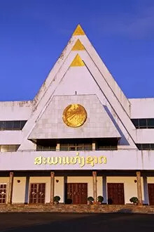 Vientiane, Laos Collection: Laos National Assembly building, Vientiane, Laos