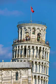 Images Dated 3rd September 2019: Leaning Tower of Pisa bell tower, Pisa, Italy
