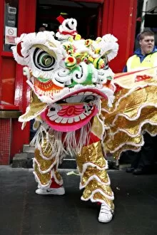 Chinese New Year Collection: The Lion Dance at Chinese New Year 2010 in London