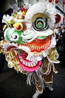 Chinese New Year Collection: The Lion Dance at Chinese New Year 2010 in London