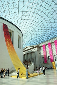 The Great Court in the British Museum, London, England