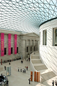 The Great Court in the British Museum, London, England