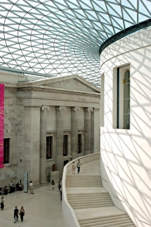 The Great Court in the British Museum, London, England