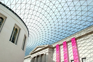 The Great Court in the British Museum, London, England
